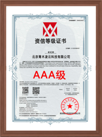 资信等级证书